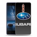 Дизайнерский пластиковый чехол для Nokia 8 Subaru