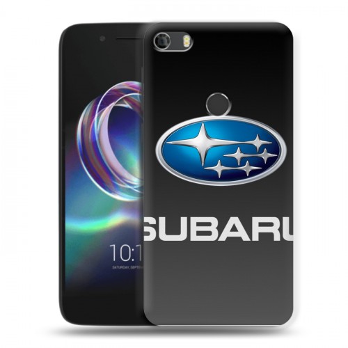 Дизайнерский силиконовый чехол для Alcatel Idol 5 Subaru
