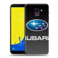 Дизайнерский пластиковый чехол для Samsung Galaxy J6 Subaru