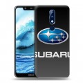 Дизайнерский силиконовый чехол для Nokia 5.1 Plus Subaru