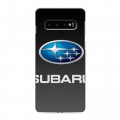 Дизайнерский силиконовый чехол для Samsung Galaxy S10 Subaru