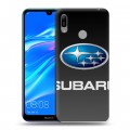 Дизайнерский пластиковый чехол для Huawei Y6 (2019) Subaru