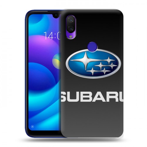 Дизайнерский пластиковый чехол для Xiaomi Mi Play Subaru