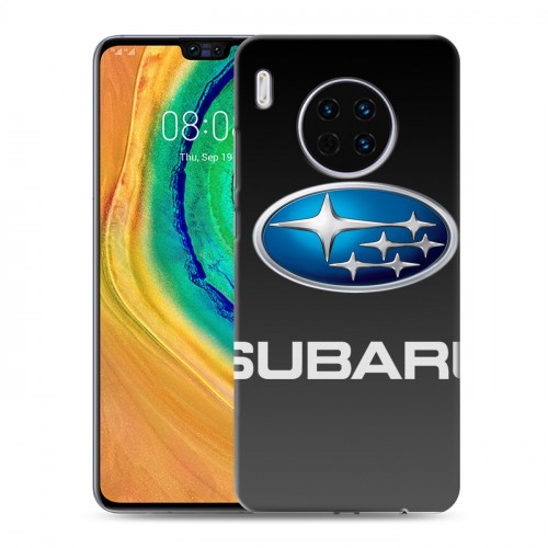 Дизайнерский пластиковый чехол для Huawei Mate 30 Subaru