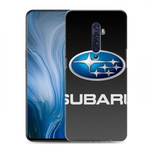 Дизайнерский пластиковый чехол для OPPO Reno2 Z Subaru