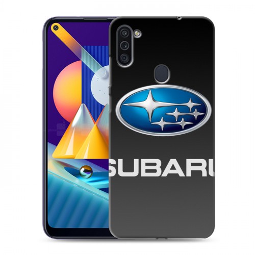 Дизайнерский пластиковый чехол для Samsung Galaxy M11 Subaru