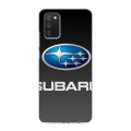 Дизайнерский пластиковый чехол для Samsung Galaxy A02s Subaru