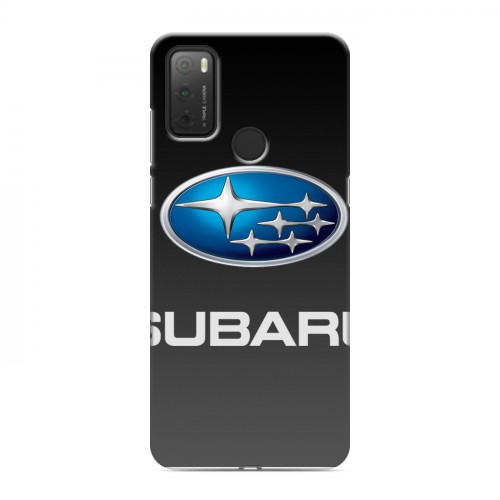 Дизайнерский силиконовый чехол для Alcatel 3L (2021) Subaru