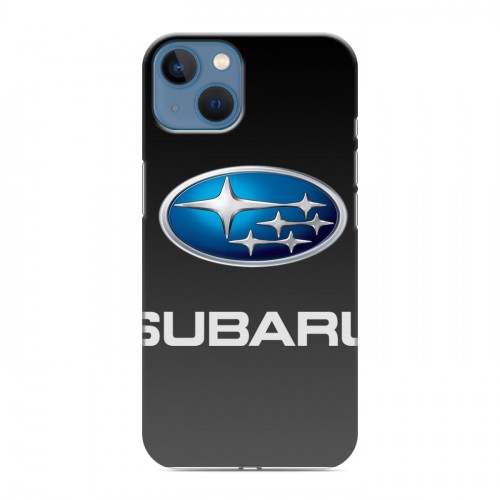 Дизайнерский силиконовый чехол для Iphone 13 Subaru