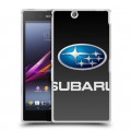 Дизайнерский пластиковый чехол для Sony Xperia Z Ultra  Subaru