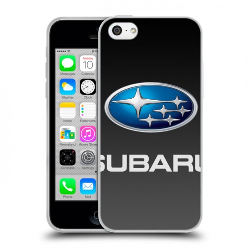 Дизайнерский пластиковый чехол для Iphone 5c Subaru