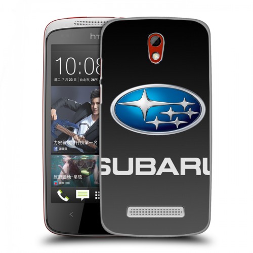 Дизайнерский пластиковый чехол для HTC Desire 500 Subaru