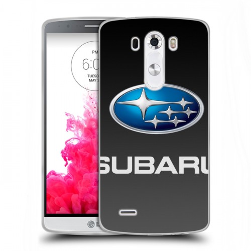 Дизайнерский пластиковый чехол для LG G3 (Dual-LTE) Subaru