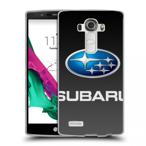 Дизайнерский пластиковый чехол для LG G4 Subaru