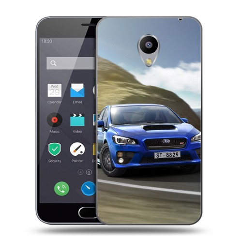 Дизайнерский пластиковый чехол для Meizu M2 Note Subaru