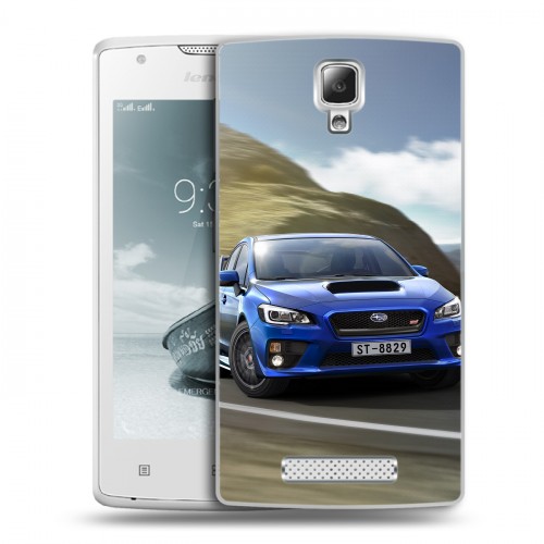 Дизайнерский пластиковый чехол для Lenovo A1000 Subaru