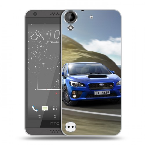 Дизайнерский пластиковый чехол для HTC Desire 530 Subaru