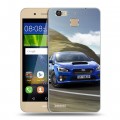 Дизайнерский пластиковый чехол для Huawei GR3 Subaru