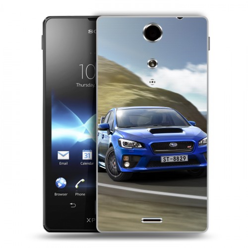 Дизайнерский пластиковый чехол для Sony Xperia TX Subaru