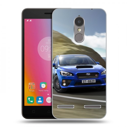 Дизайнерский пластиковый чехол для Lenovo K6 Subaru