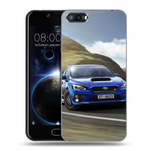 Дизайнерский пластиковый чехол для Doogee Shoot 2 Subaru