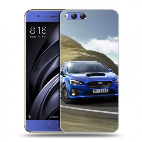 Дизайнерский пластиковый чехол для Xiaomi Mi6 Subaru