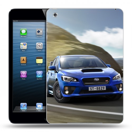 Дизайнерский силиконовый чехол для Ipad Mini Subaru