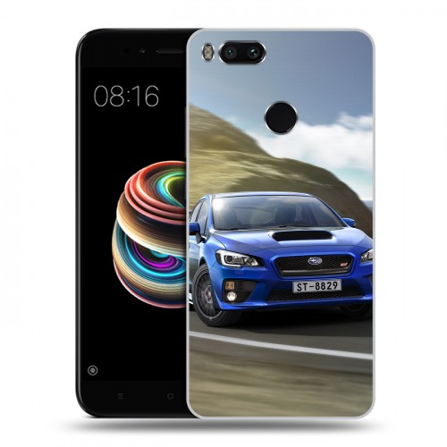 Дизайнерский силиконовый чехол для Xiaomi Mi5X Subaru