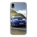 Дизайнерский силиконовый чехол для Iphone Xr Subaru