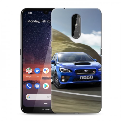 Дизайнерский силиконовый чехол для Nokia 3.2 Subaru