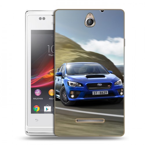 Дизайнерский пластиковый чехол для Sony Xperia E Subaru