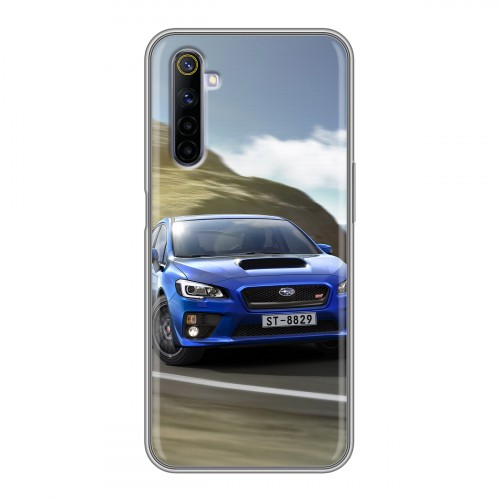 Дизайнерский силиконовый чехол для Realme 6 Subaru