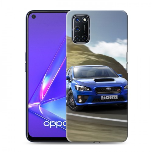 Дизайнерский пластиковый чехол для OPPO A52 Subaru