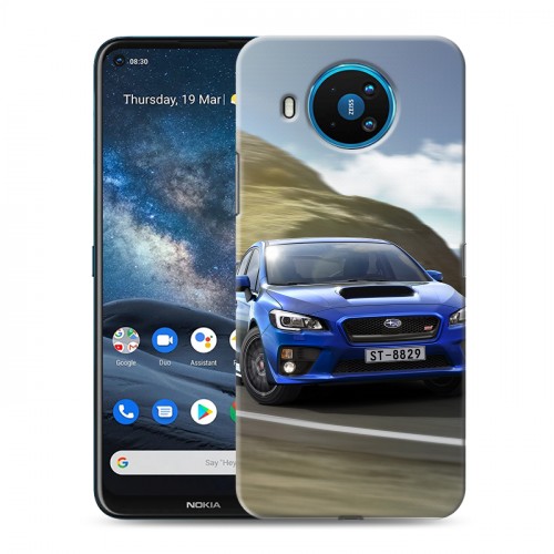 Дизайнерский силиконовый чехол для Nokia 8.3 Subaru