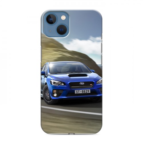 Дизайнерский силиконовый чехол для Iphone 13 Subaru