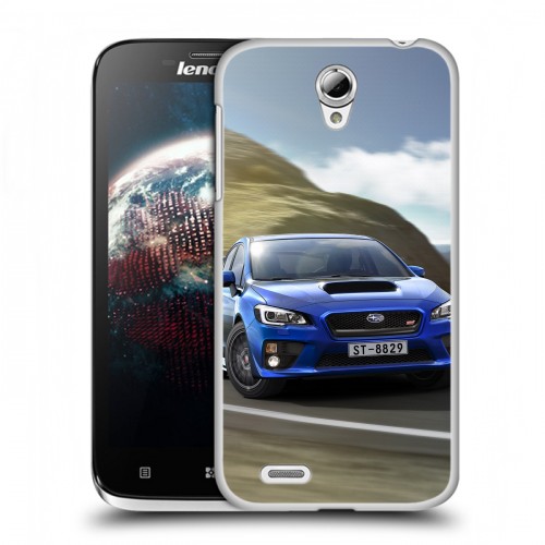 Дизайнерский пластиковый чехол для Lenovo A859 Ideaphone Subaru