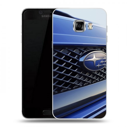 Дизайнерский пластиковый чехол для Samsung Galaxy C5 Subaru