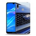 Дизайнерский пластиковый чехол для Huawei Y6 (2019) Subaru