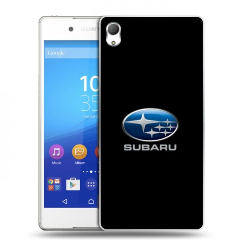 Дизайнерский пластиковый чехол для Sony Xperia Z3+ Subaru