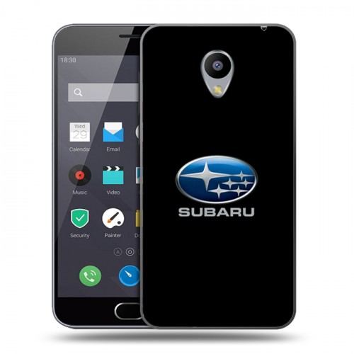 Дизайнерский пластиковый чехол для Meizu M2 Note Subaru