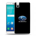 Дизайнерский пластиковый чехол для Huawei ShotX Subaru