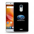 Дизайнерский пластиковый чехол для ZTE Blade X9 Subaru