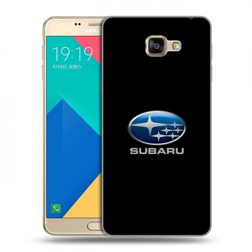 Дизайнерский силиконовый чехол для Samsung Galaxy A9 Subaru