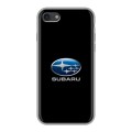 Дизайнерский силиконовый чехол для Iphone 7 Subaru