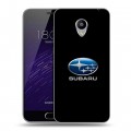 Дизайнерский силиконовый чехол для Meizu M3s Mini Subaru