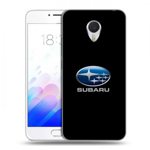 Дизайнерский пластиковый чехол для Meizu M3E Subaru