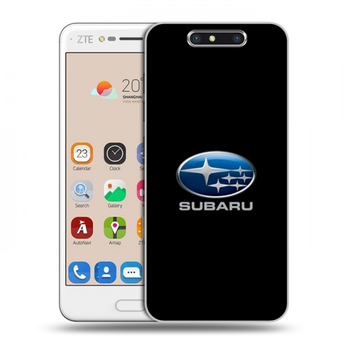 Дизайнерский пластиковый чехол для ZTE Blade V8 Subaru