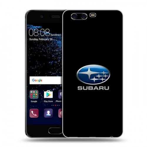 Дизайнерский пластиковый чехол для Huawei P10 Subaru