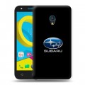 Дизайнерский пластиковый чехол для Alcatel U5 Subaru