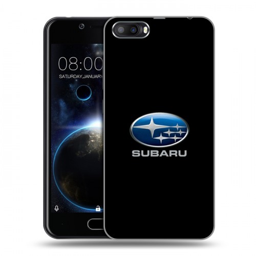 Дизайнерский пластиковый чехол для Doogee Shoot 2 Subaru